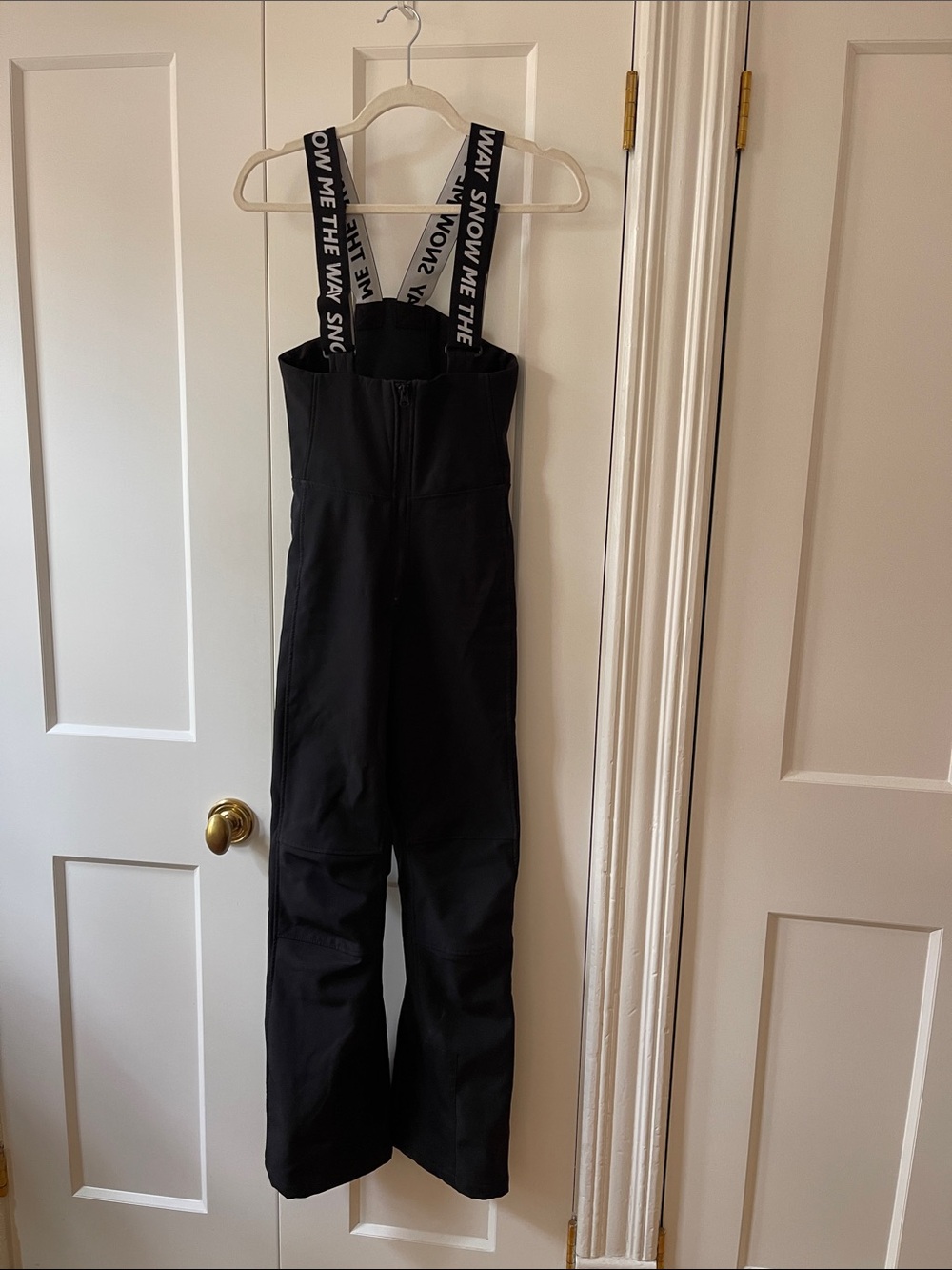 Women's Black Snow Bib Snow Pants